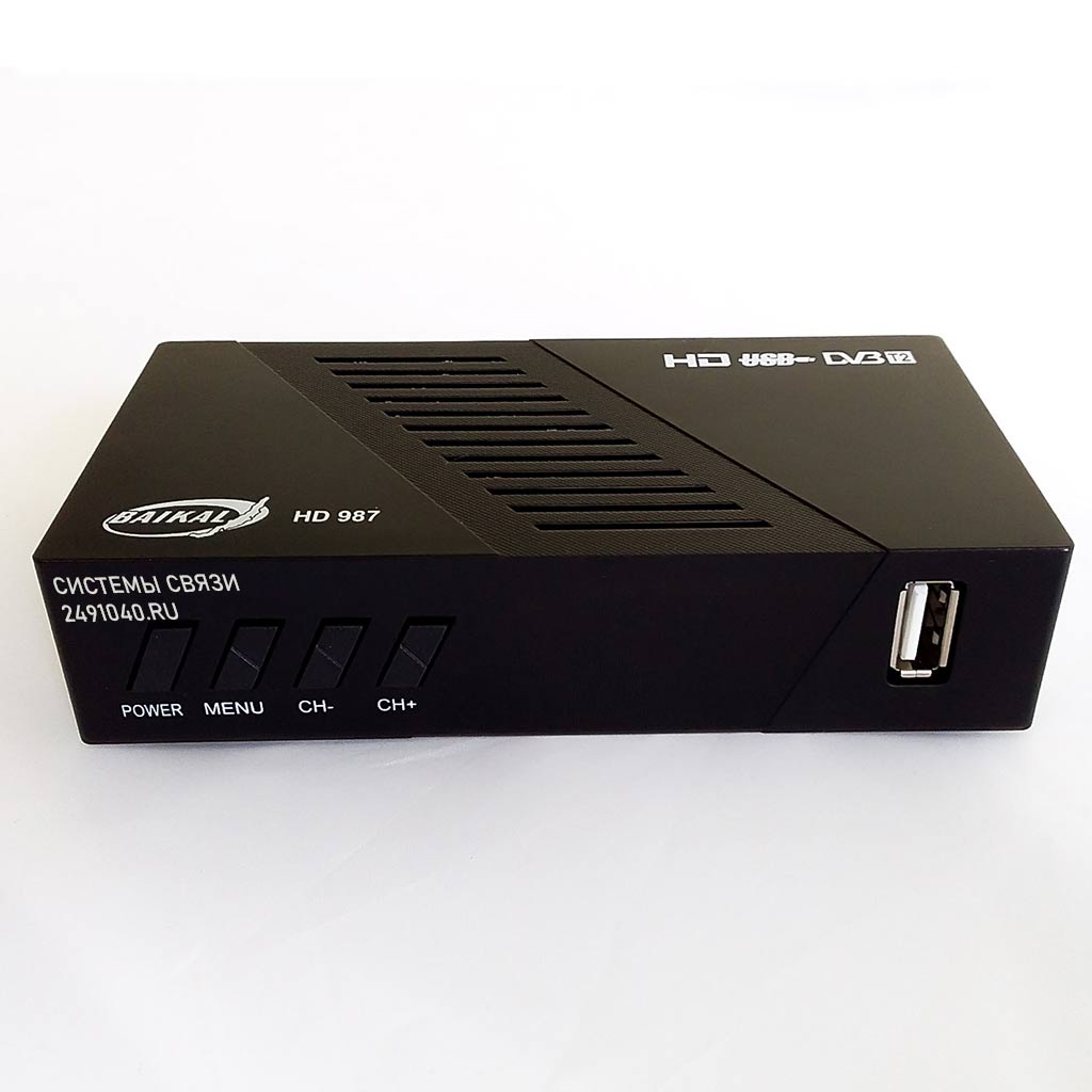 Baikal HD 987 - простой и надежный приемник DVB-T2